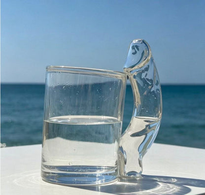 Funny Novelty Glass Cup, Party Gag Gift