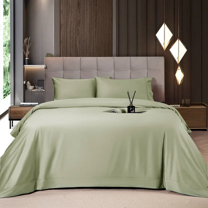4/6 Pc Bedding Set，Cooling Breathable, Hotel Luxury Super Silky Soft, Wrinkle & Fade