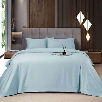 4/6 Pc Bedding Set，Cooling Breathable, Hotel Luxury Super Silky Soft, Wrinkle & Fade