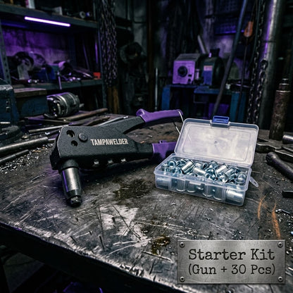Heavy-Duty Petal Rivet Nut Tool Kit - The Ultimate Hollow Wall Solution