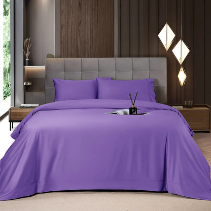 4/6 Pc Bedding Set，Cooling Breathable, Hotel Luxury Super Silky Soft, Wrinkle & Fade