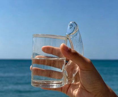 Funny Novelty Glass Cup, Party Gag Gift