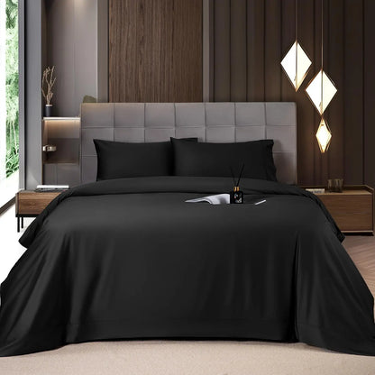 4/6 Pc Bedding Set，Cooling Breathable, Hotel Luxury Super Silky Soft, Wrinkle & Fade