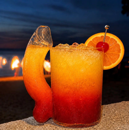 Funny Novelty Glass Cup, Party Gag Gift