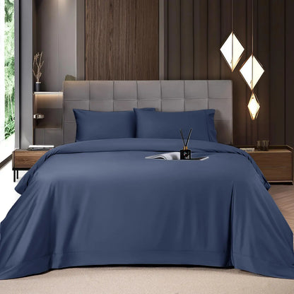 4/6 Pc Bedding Set，Cooling Breathable, Hotel Luxury Super Silky Soft, Wrinkle & Fade